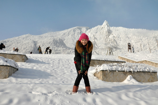 奶盖版西岭雪山好美,奶盖风味的西岭雪山如画