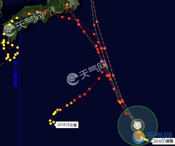 台风即时路径动态图,台风实时轨迹动态展示