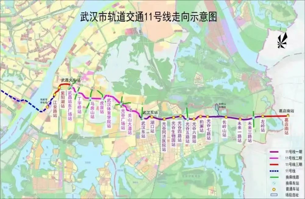 武汉地铁19号线最新线路图,武汉地铁19号线最新版线路图