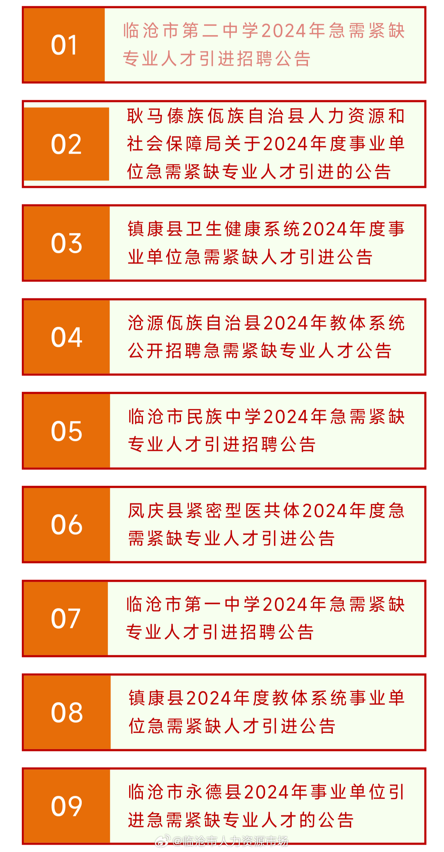 临沧最新招聘,临沧地区招聘信息更新迭起