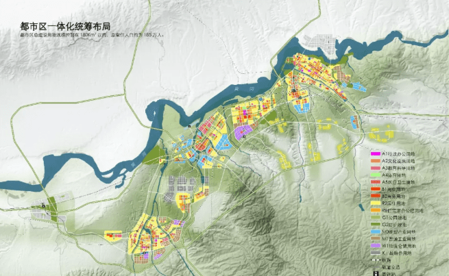 三门峡最新规划图,三门峡全新城市规划蓝图