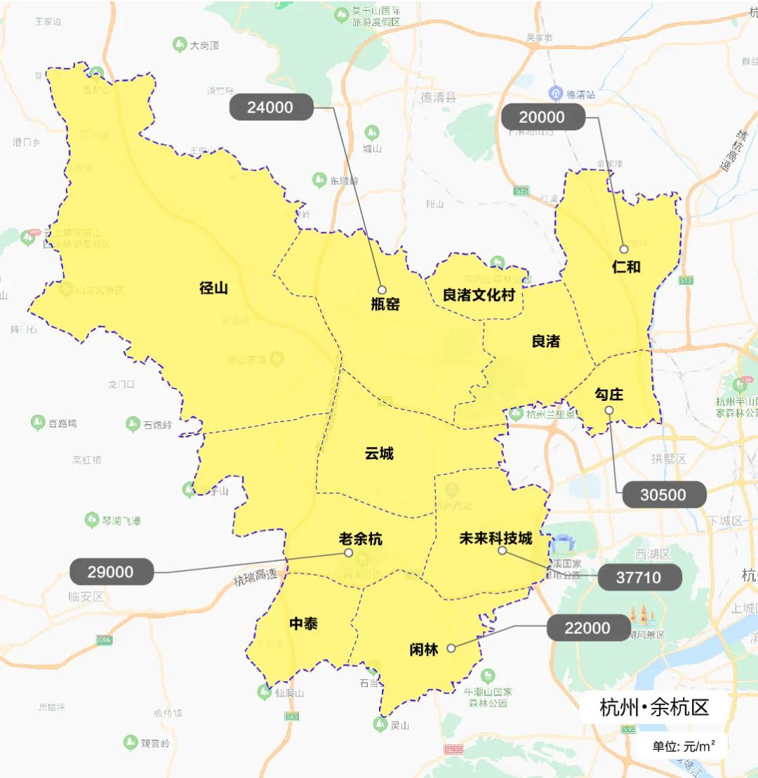 杭州最新地图,杭城新貌图鉴，尽收眼底。