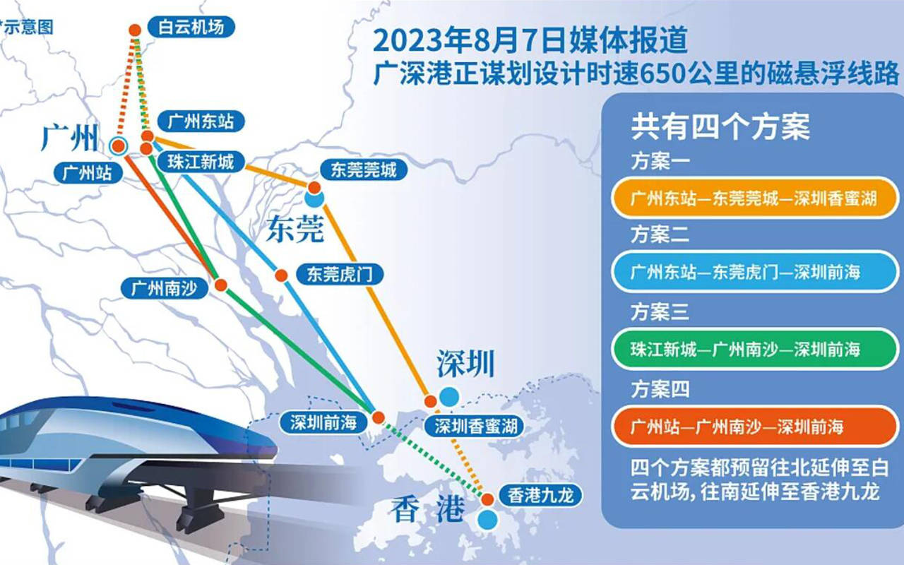 最新高铁路线,全国首条时速600公里高速磁悬浮铁路线即将开通。