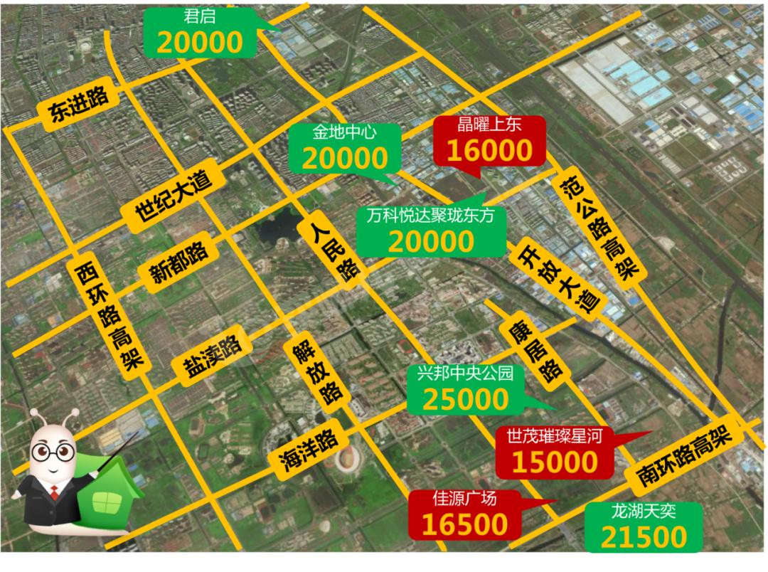 盐城最新地图全图,“盐城全景新绘地图新鲜出炉！”