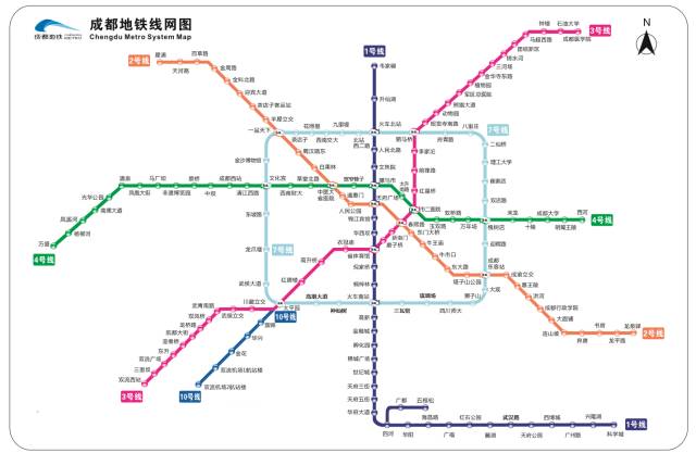 成都地铁线最新线路图,成都地铁新线路图出炉，全面展现城市交通脉络。