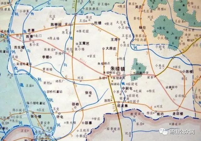 砀山最新地图,砀山新版地图